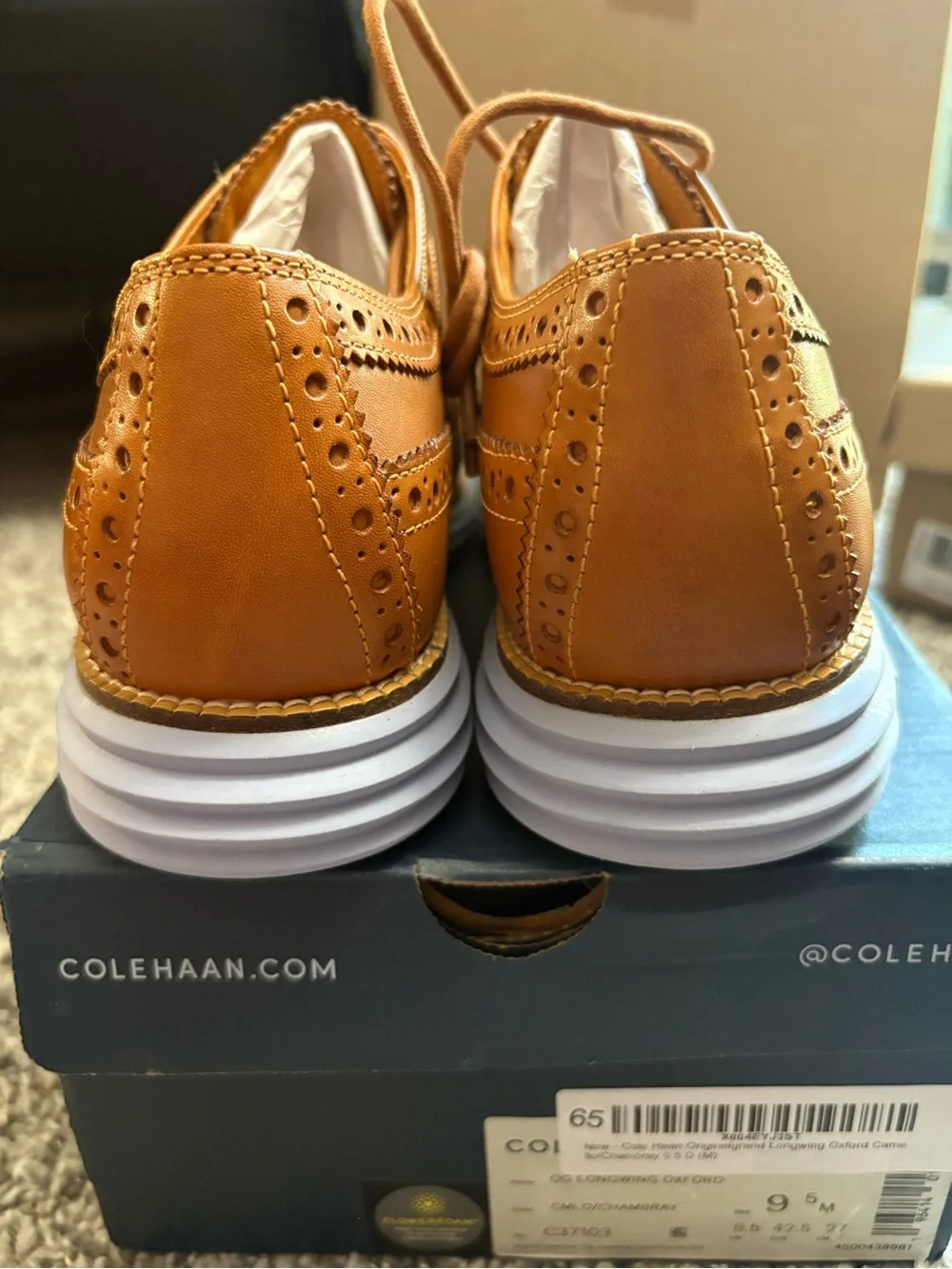 Cole Haan Men’s Originalgrand Longwing Oxford